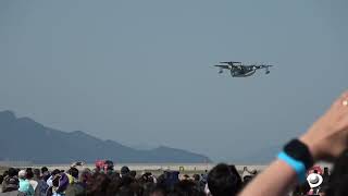 岩国基地 US-2vs消防車