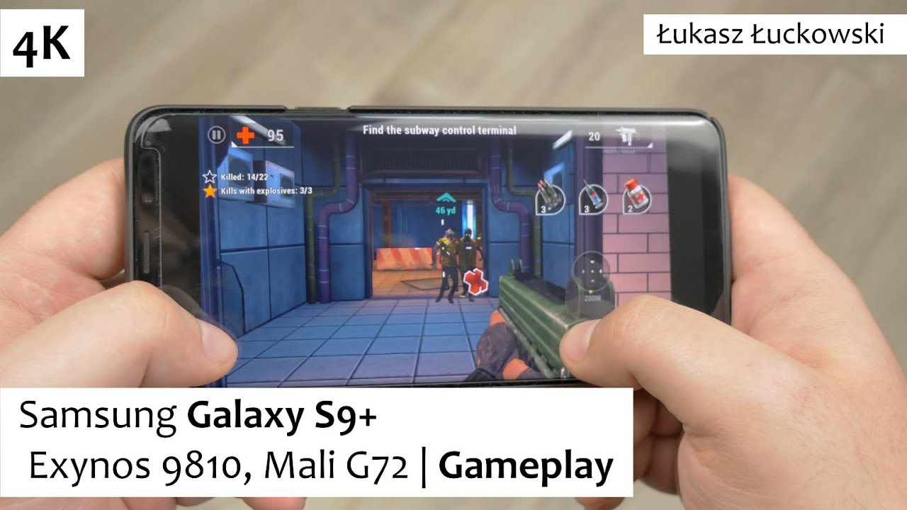 Samsung Galaxy S9+ 6GB RAM, Exynos 9810, Mali G72 | Gameplay