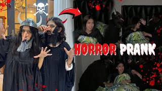 Horror prank with Iqra and Areeb | Most funny horror prank | Rabia Faisal | Sistrology screenshot 1