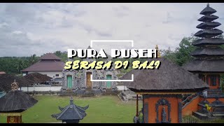 Pura Puseh | Serasa di BALI | Desa Wana Sari Kalimantan Selatan | 4K Video Drone
