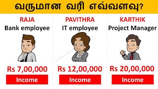 HOW TO CALCULATE INCOME TAX STEP BY STEP | IN TAMIL | வருமான வரி கணக்கிடுவது எப்படி ? AY 2020-21 screenshot 3