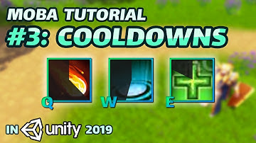 [OLD VERSION] Making A MOBA Character #3: ABILITY COOLDOWN ICONS (Unity 2019 Tutorial)