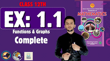 Class 12 Maths Exercise 1.1 || 2nd year  maths 1.1 || NBF 2025 New Book || 12th Maths exercise 1.1