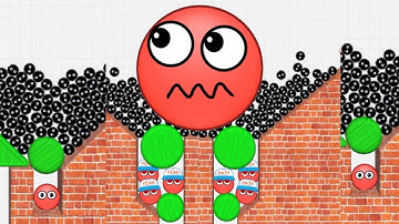 Hide Ball brain teaser games 🆚 Push harder 2048 gameplay walkthrough Android iOS part 2