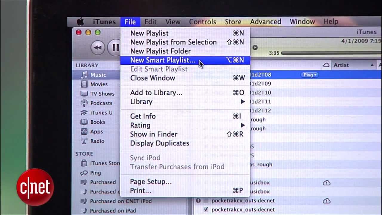 CNET How to: Clean up iTunes using a Smart Playlist