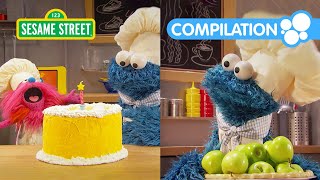 Sesame Street: Fun & Easy Desserts for Kids | Cookie Monster's Foodie Truck Compilation