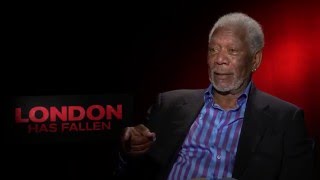 Morgan Freeman on Hanging with President Obama, Voicemail Requests & Being "Cool"