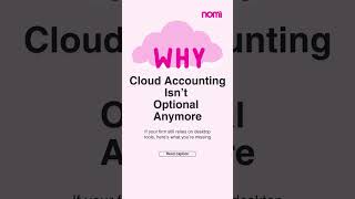 Still using desktop accounting? #hmrc #nomi #digitalaccounting #mtd #freetrial