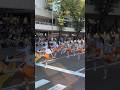 Many foreign tourists also watched the KT Parade in Kanazawa(Japan)!