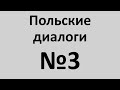 Польский язык. Польские диалоги №3. Разговорный польский.