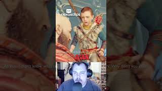 Time moves Fast in that Portal! 🤔😢 #gaming #twitch #godofwar #timetravel #angry #fast #kratos