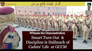 Smart Turn Out  & Discipline is Hallmark of Cadets' Life  at GCCM...