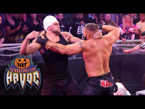 Von Wagner attacks Bron Breakker at Halloween Havoc: NXT Halloween Havoc highlights, Oct. 31, 2023