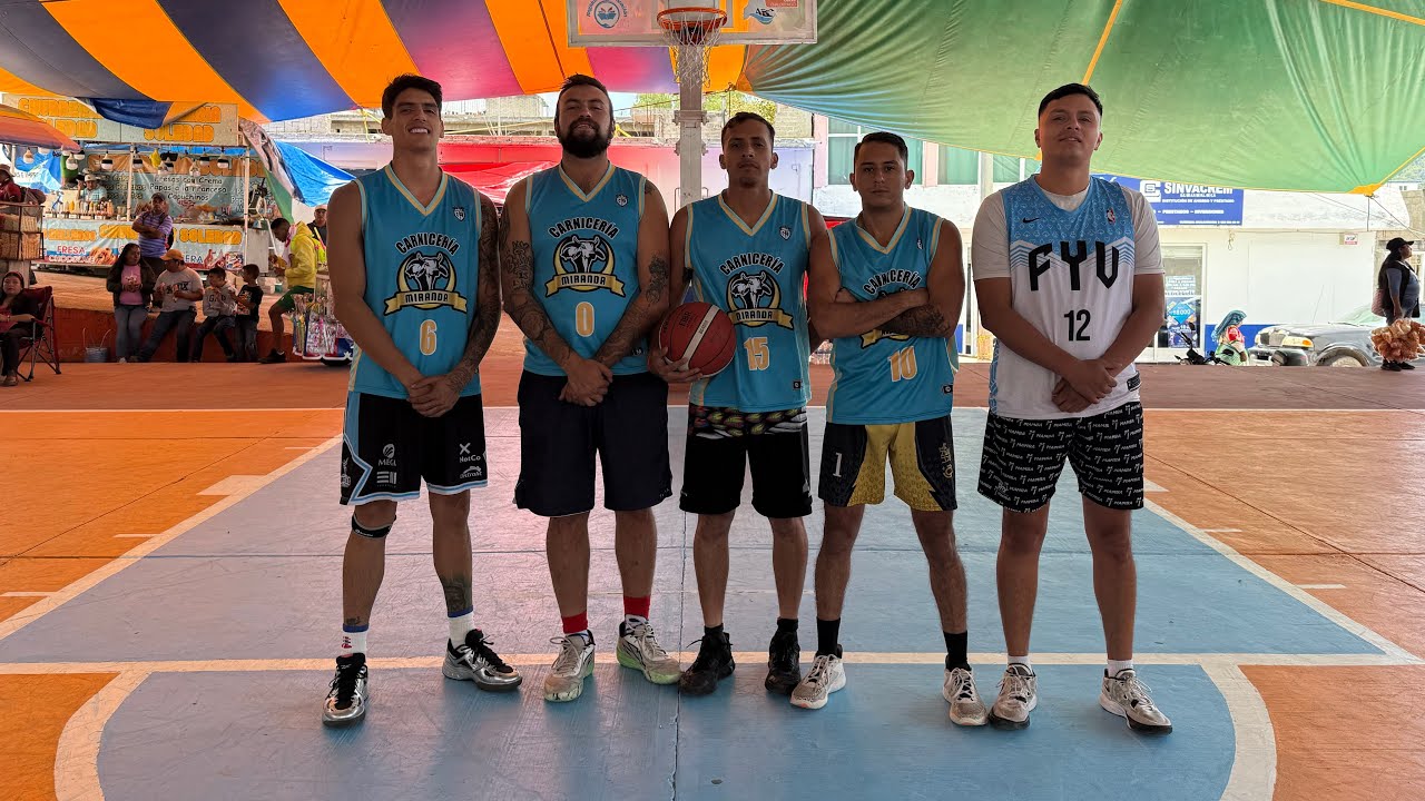 Final Carnicería Miranda vs Policarpio Abasolo, torneo de basquetbol en Chalcatongo 2025