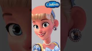 Disney's Cinderella Dress Transformation - If She Was Historically Correct 👑🤍 #Shorts