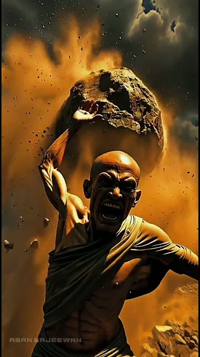 #ai දෙව්දත් තෙරුන්‍ බුදුන්ට ගල් පෙරලයි #buddhistbeliefs  #buddhistphilosophy  @uputaganeema