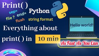 Print( ) in python |Significance of print( ) | First program using print() in python | syntax #print