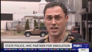 State Police Train At Hartford HealthCare's Simulation Center