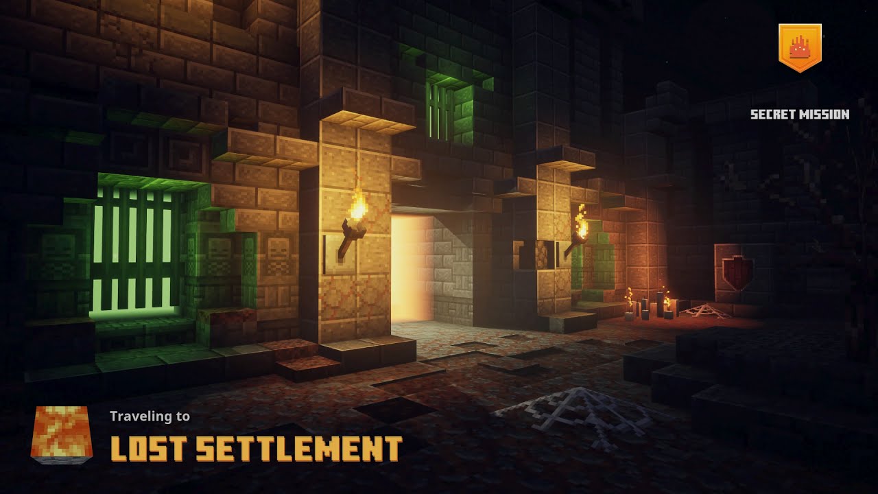Minecraft Dungeons: Lost Settlement (Chatless Run)