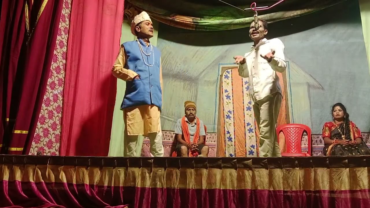 झाड़ीपट्टी चेक बोरगांव नाट्य डंडार संगीत-माशीबाची कसोटी भावाची माया संपर्क-7745083548राजु सोयाम