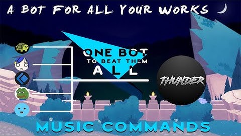 Music Commands Tutorial | Thunder V2.0 | Discord.JS | Commands Tutorial Part 2 |