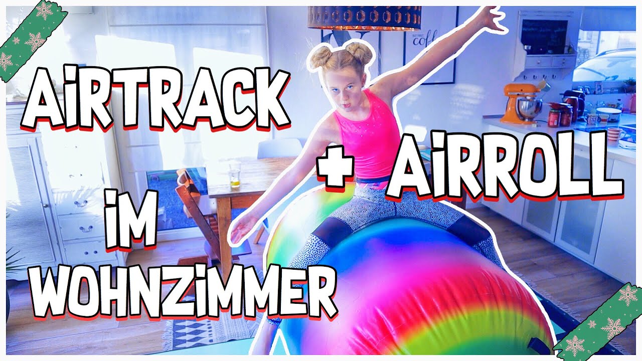 AIRTRACK + AIRROLL IM WOHNZIMMER TESTEN MAVIELENDER 20 | MaVie Noelle Family Vlogmas