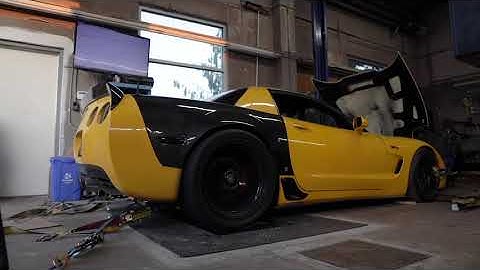 LSX 427 Twin Turbo C5 Corvette - 1000+WHP Dyno Pull
