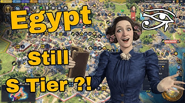 Egypt was Nerfed... Still S tier though? - Civilization 7 Analysis