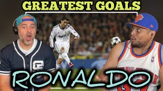 Cristiano Ronaldo - Greatest Goals REACTION