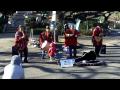 Peruvian Flute Band In Ueno Park Japan 