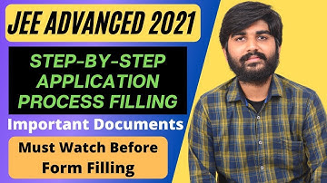 How to Fill JEE Advanced Form 2021 | JEE Advanced 2021 Application Process #jeeadvanced2021 #jeeform