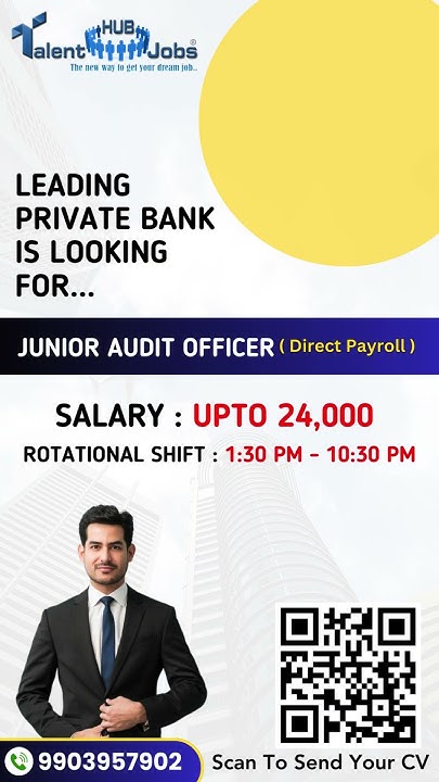 Leading Private Bank Is Hiring JUNIOR AUDIT OFFICER Job In Kolkata leading-private-bank-is-hiring-junior-audit-officer-job-in-kolkata