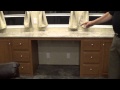 Built-in desk in Rob's custom 5W RV Built-in desk in Rob's custom 5W RV