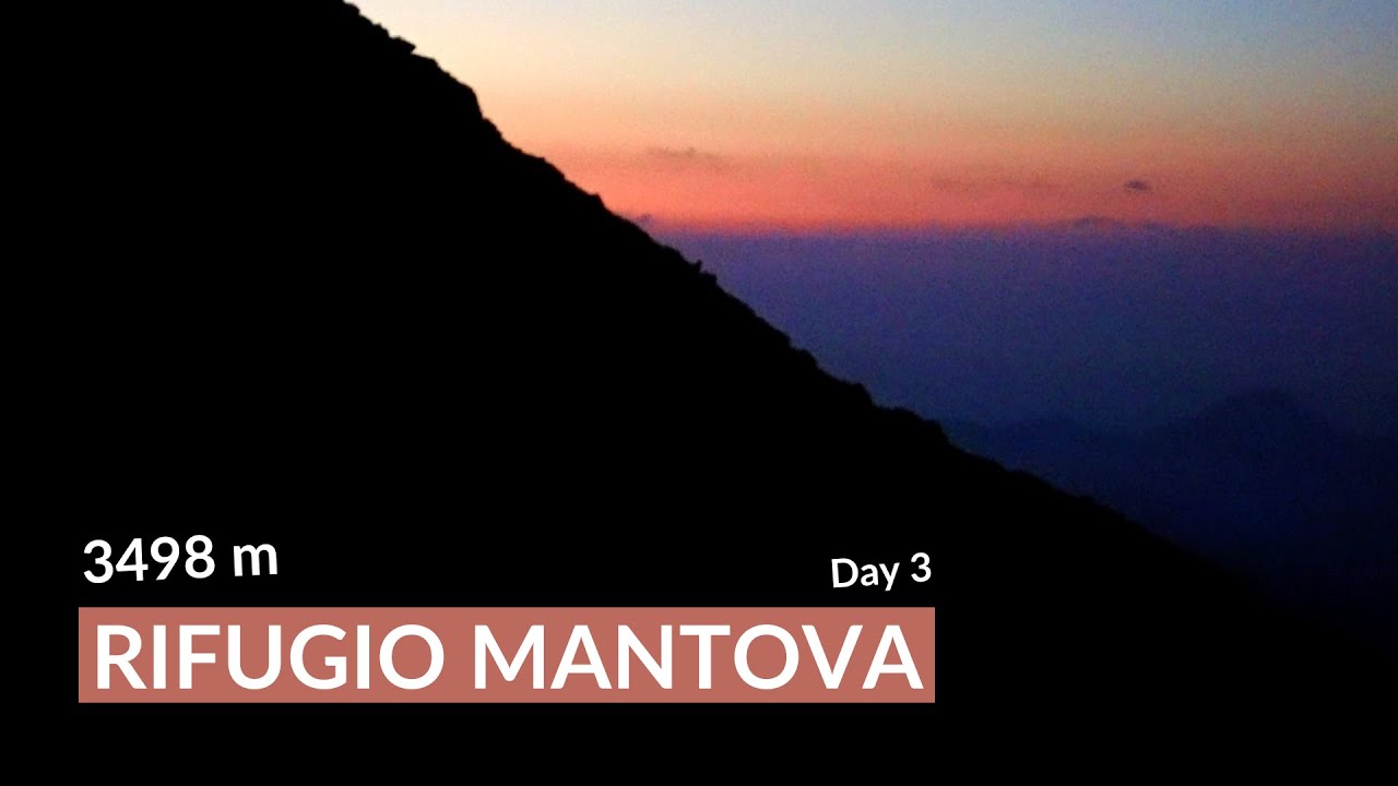 Nevica in pieno agosto - Corso alpinismo Lyskamm 4000 - Day 3 - Rifugio Mantova 3498 m