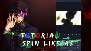 TUTORIAL SPIN BLUR LIKE AFTER EFFECT IN ALIGHT MOTION❗❗ [AFTER EFFECT INSPIRED]
