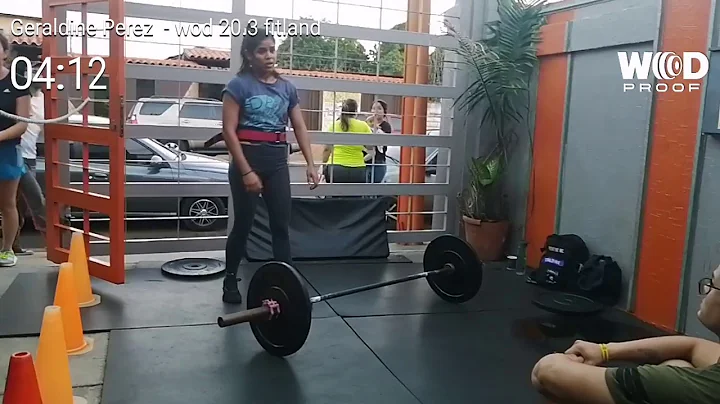 Geraldine Perez Fitland 2020 Wod 3