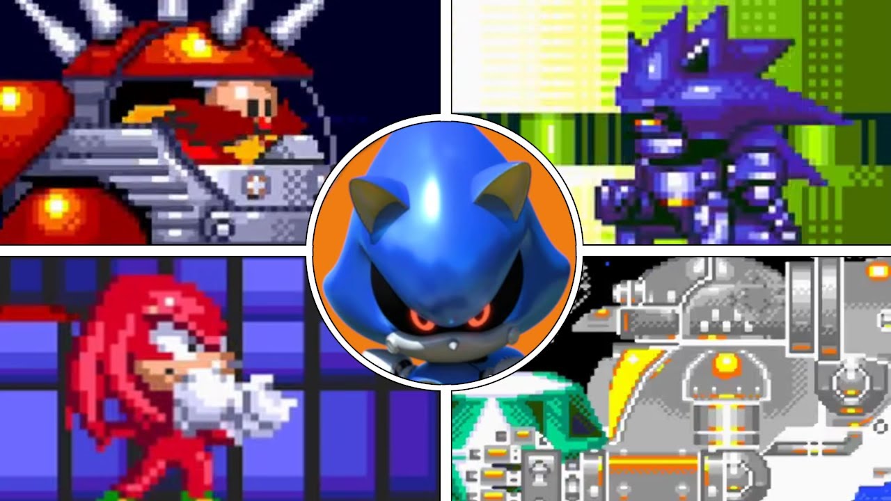 Metal Sonic 3 & Metal Knuckles [Sonic 3 A.I.R.] [Works In Progress]