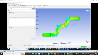 Details Water flow in Bend shape rectangle pipe in Ansys CFX DesignModeler || Ansys Workbench || Hindi Guide