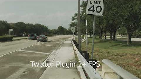 Twixtor Slow Motion Test 24 FPS | BMPCC