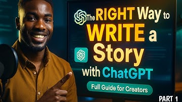 The RIGHT way to WRITE a Story with ChatGPT | Full Guide 