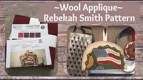 Wool Applique // Rebekah L Smith Pattern Done With...