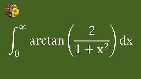 A Novel Second Method for Evaluating an Improper Integral