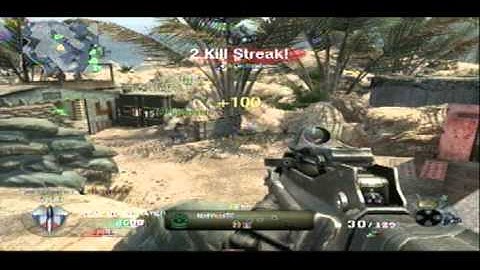 Call of Duty Black Ops - Multiplayer Gameplay - Firing Range Trick Frag