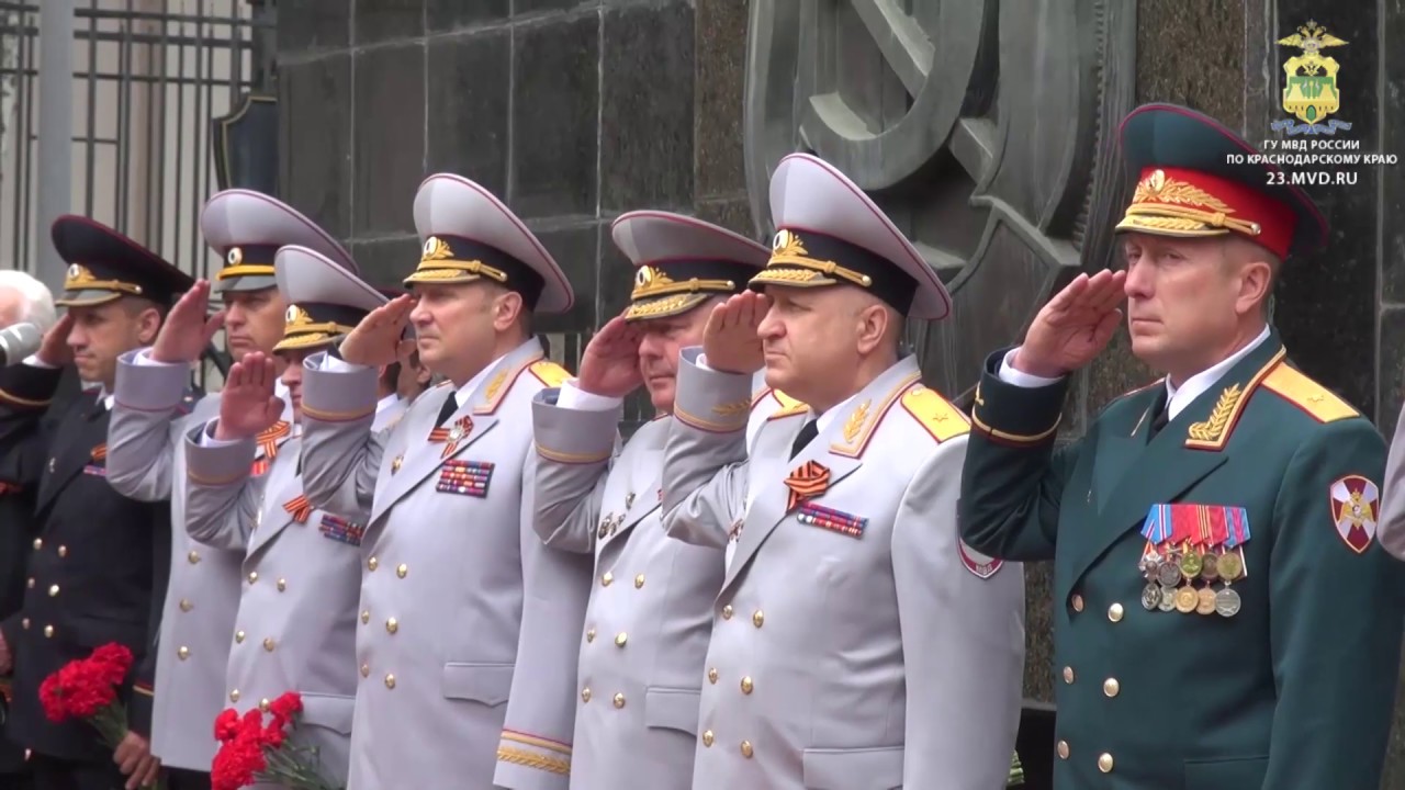 В ГУ МВД России по Краснодарскому краю проходят торжественные мероприятия мвд структура