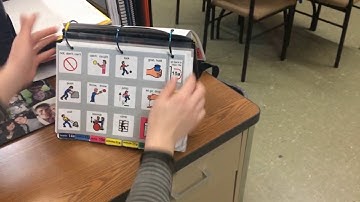 PODD Model Video: do something - bounce - ball + action video