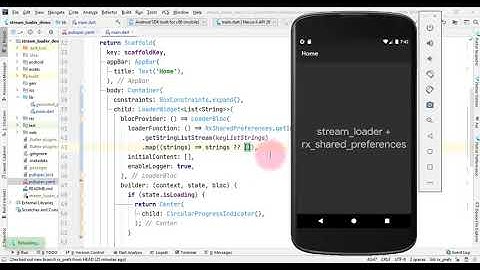[Flutter] [rxdart] [BLoC pattern] stream_loader +  rx_shared_preferences