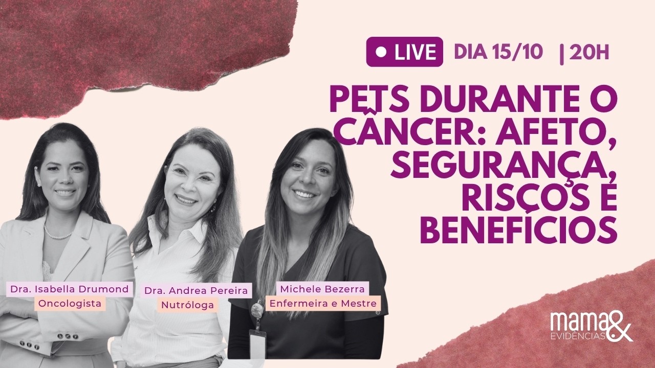 Pets durante o câncer: afeto, segurança, riscos e benefícios
