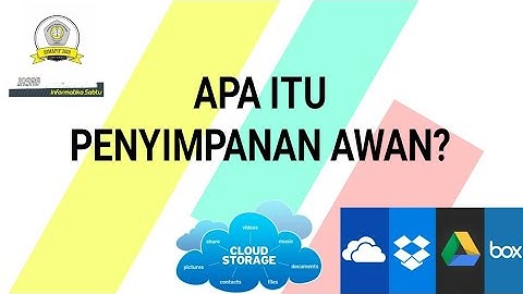 Penyimpanan Awan (Cloud Storage) - Informatika Sabtu HIMAPIF UTM 2020