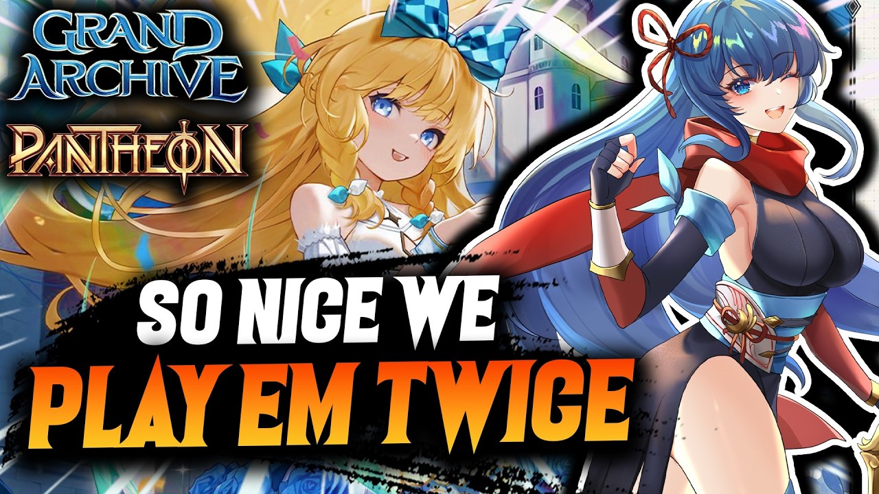 A BANGER card for Grand Archive's NEW FORMAT, Pantheon! - YouTube