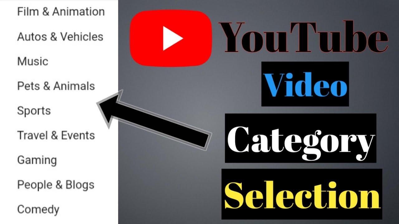 ⁣How to Select YouTube Channel Category 2021 | YouTube video category selection | Category Explained